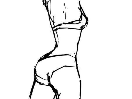 The perspective of a figure-drawing model: Our bodies are works of art