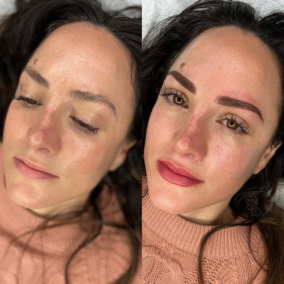 Semi-permanent Lip Blushing & Brows
