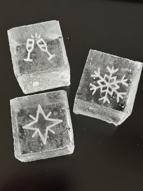 glaçons fêtes de fin d'année Normandie