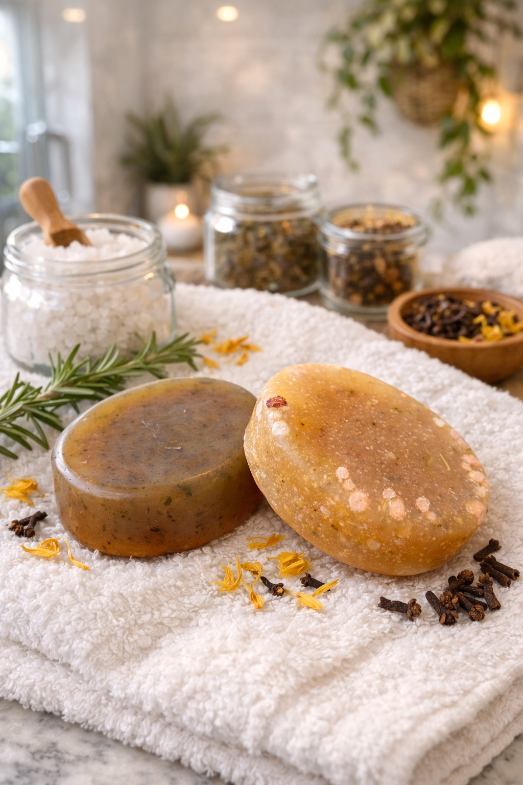 Kit de Sabonete Banho de Limpeza e Energizante 160g