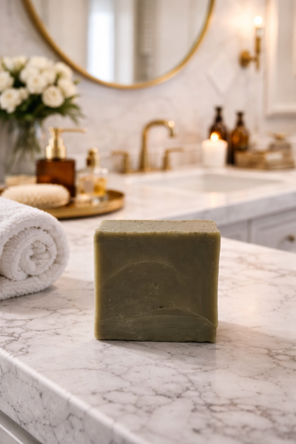 Sabonete em Barra de Argila Verde e Extrato de Própolis 130g