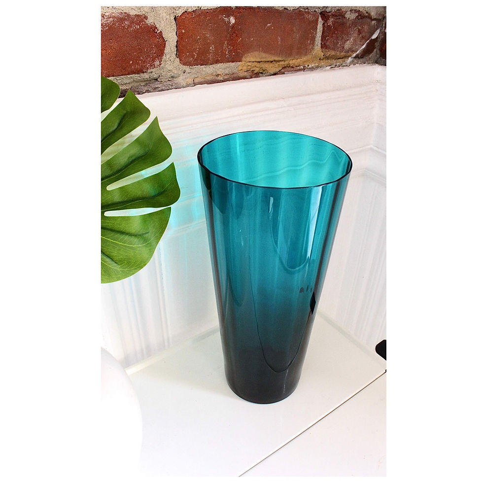 Thumbnail: Swedish Glass Vase-Blue