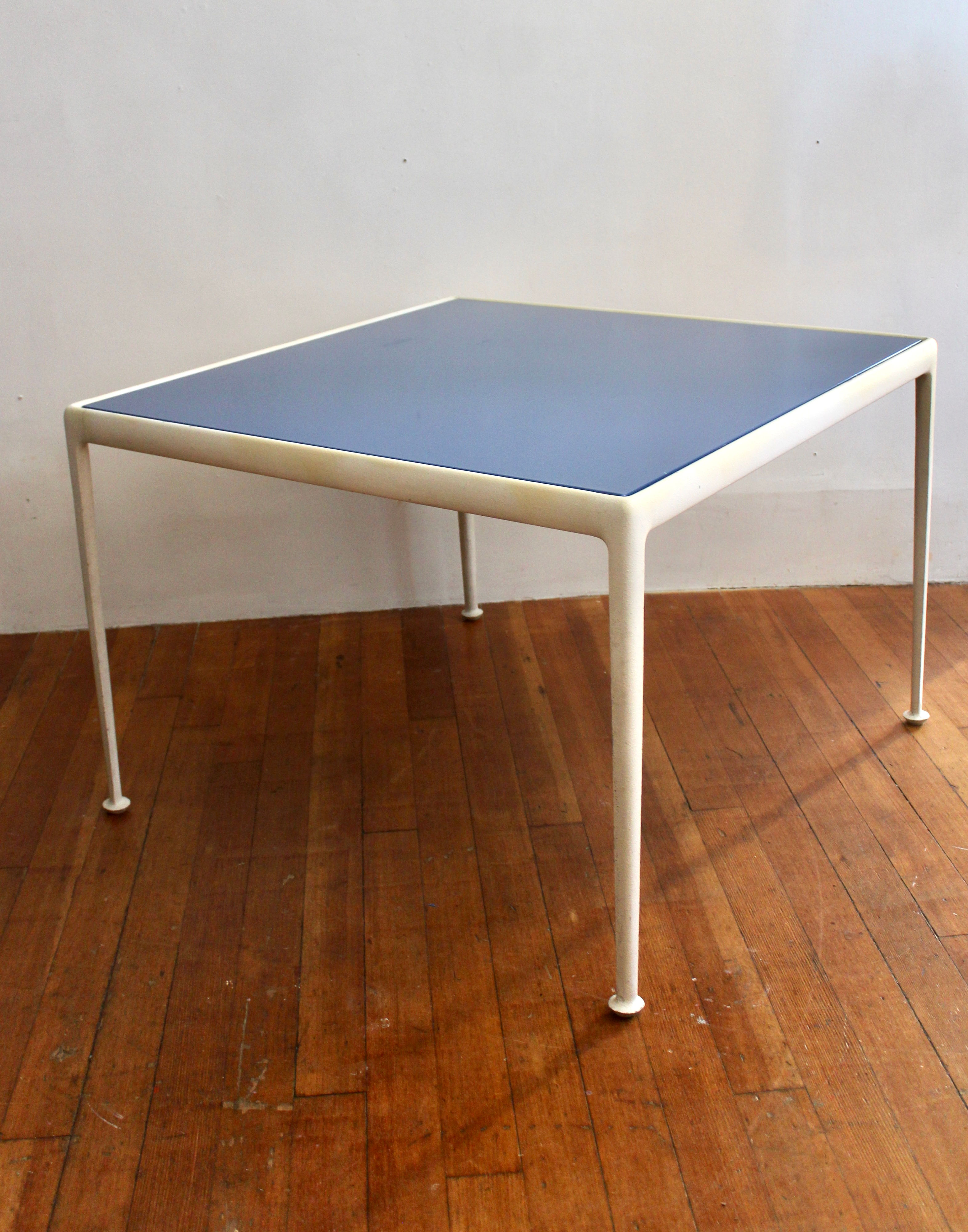 Vintage Powder Coated Aluminum Table by Knoll