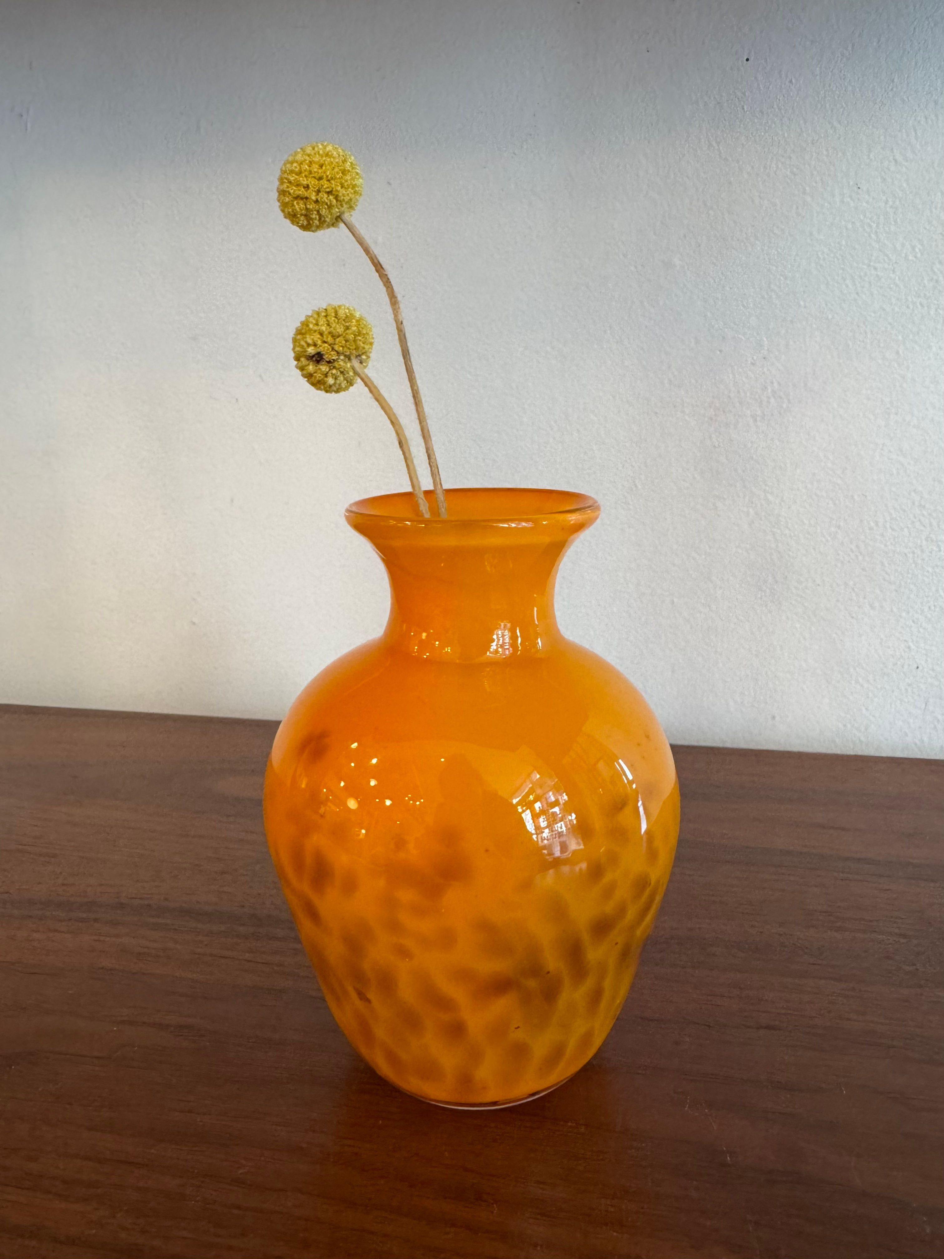 Handmade Art Glass Vase