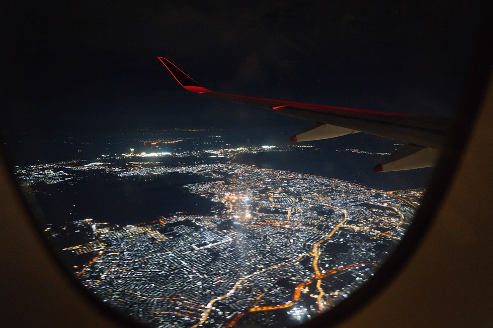 Landing in Singapore