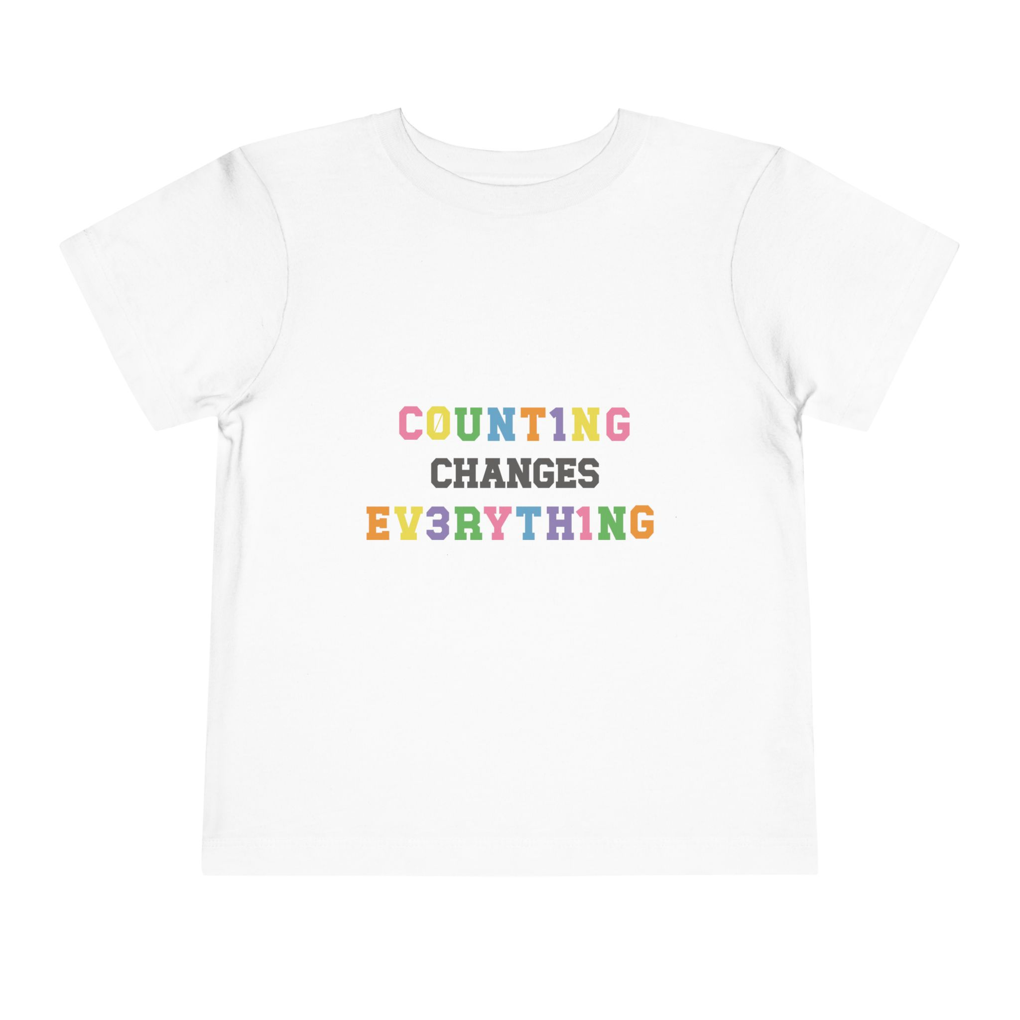 Toddler Counting Changes Everything Tee