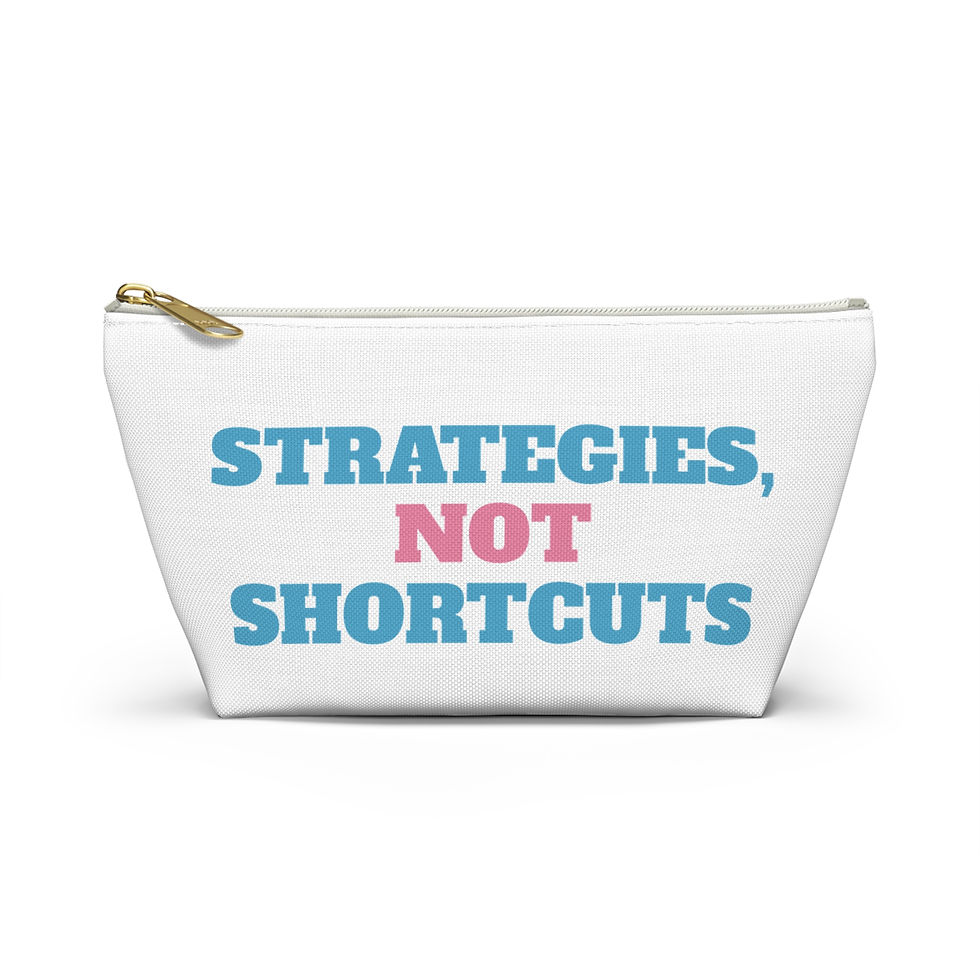 Thumbnail: Strategies, Not Shortcuts Pouch