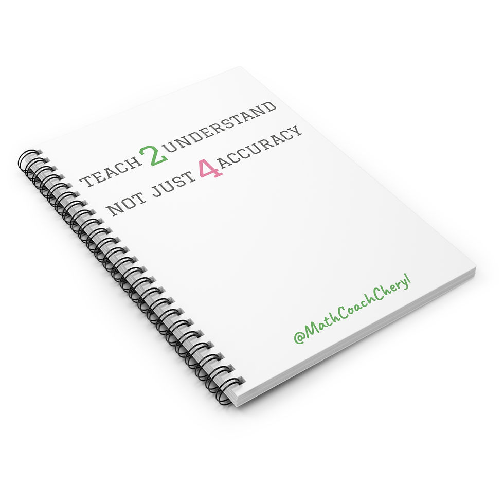 Thumbnail: Teach 2 Understand, Not Just 4 Accuracy Notebook