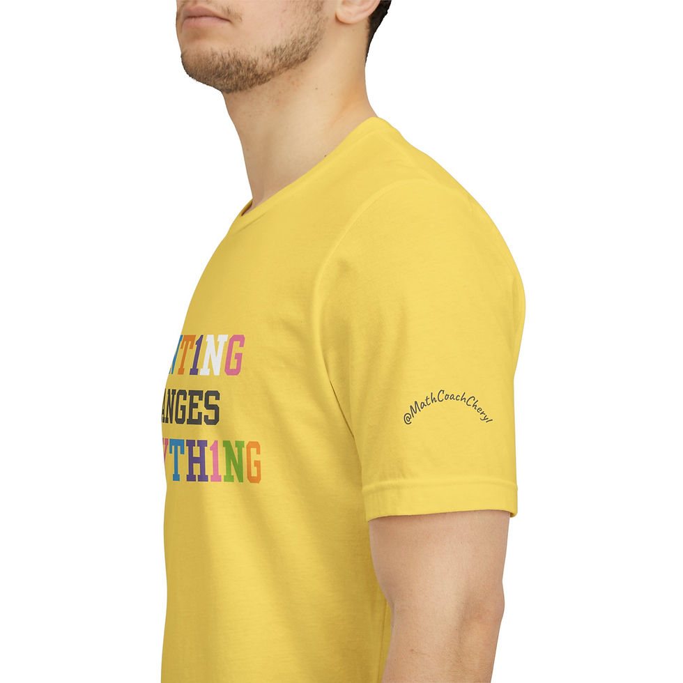 Thumbnail: Counting Changes Everything Tee