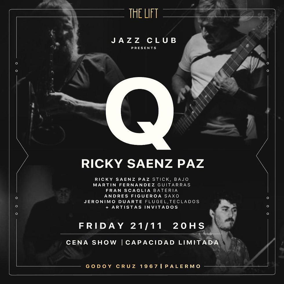 JAZZ CLUB - Q - RICKY SAENZ PAZ 