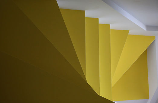 Yellow Geometric Stairs