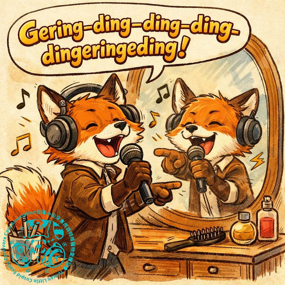 What does the fox say~?