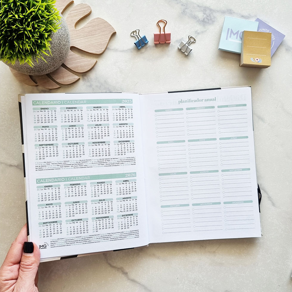 Miniatura: Agenda N8 (18 x 22.5cm ) LOVELY C