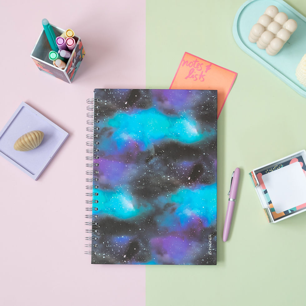 Miniatura: Cuaderno A4 Tapa dura Línea UNIVERSAL Galaxia