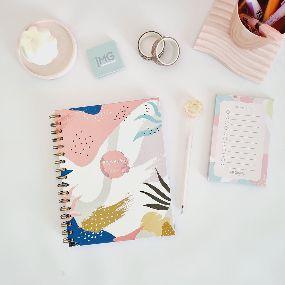 Miniatura: Cuaderno 1/2 Oficio Tapa dura Escandinavo