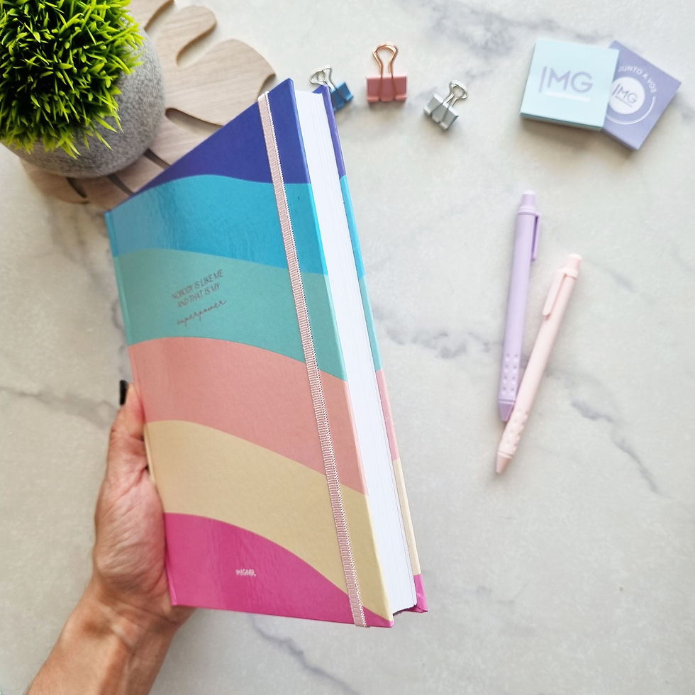 Miniatura: Agenda N8 (18x22.5cm) SWEET