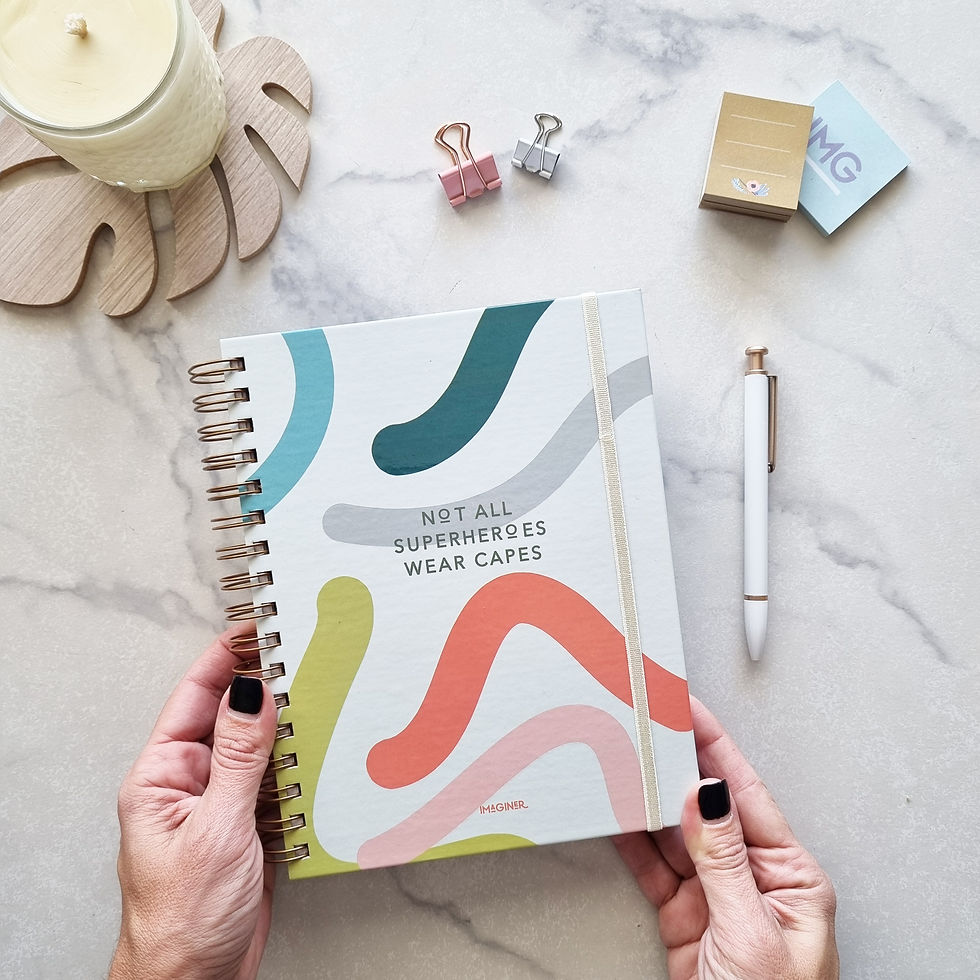Miniatura: Agenda N8 (18 x 22.5cm ) LOVELY