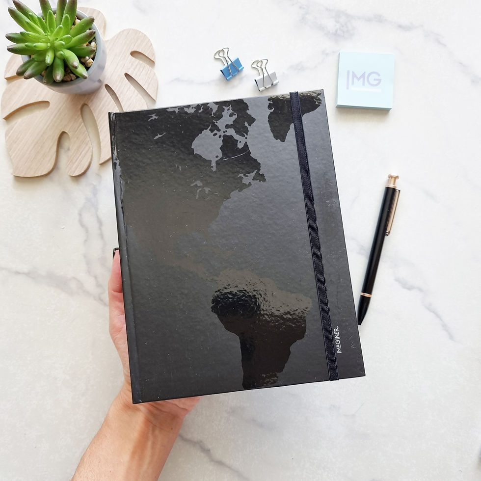 Miniatura: Agenda N8 (18x22.5cm) CLASSIC MEN