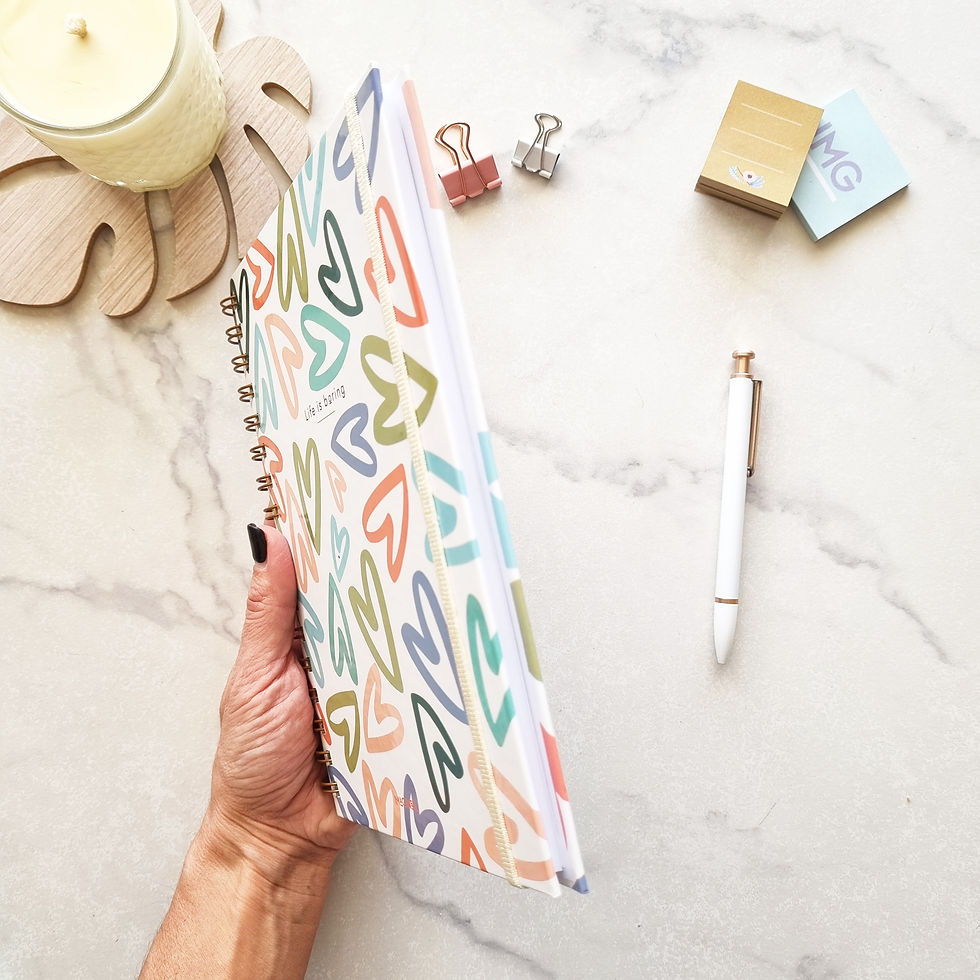 Miniatura: Agenda N8 (18x22.5cm) LOVELY