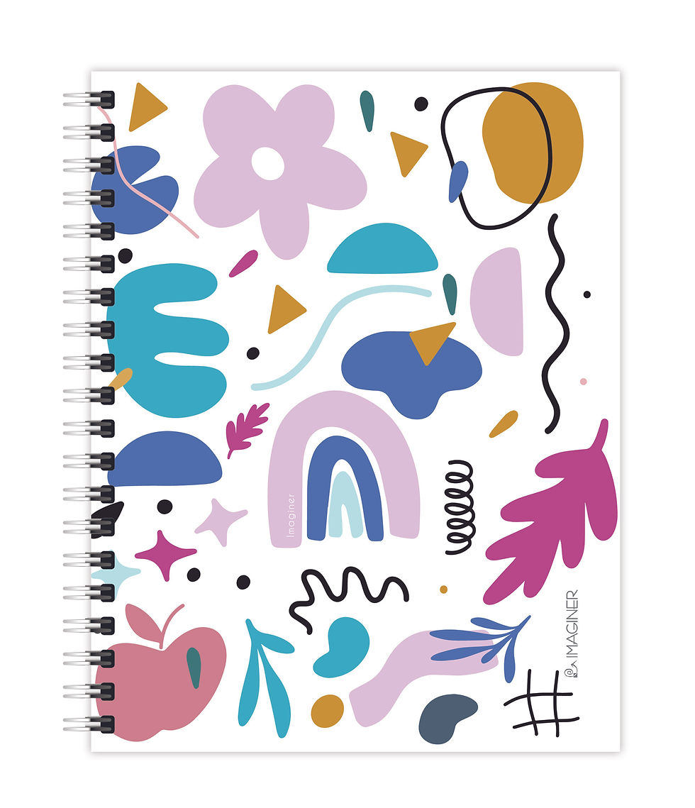 Miniatura: Cuaderno 1/2 oficio Linea SHINE ART