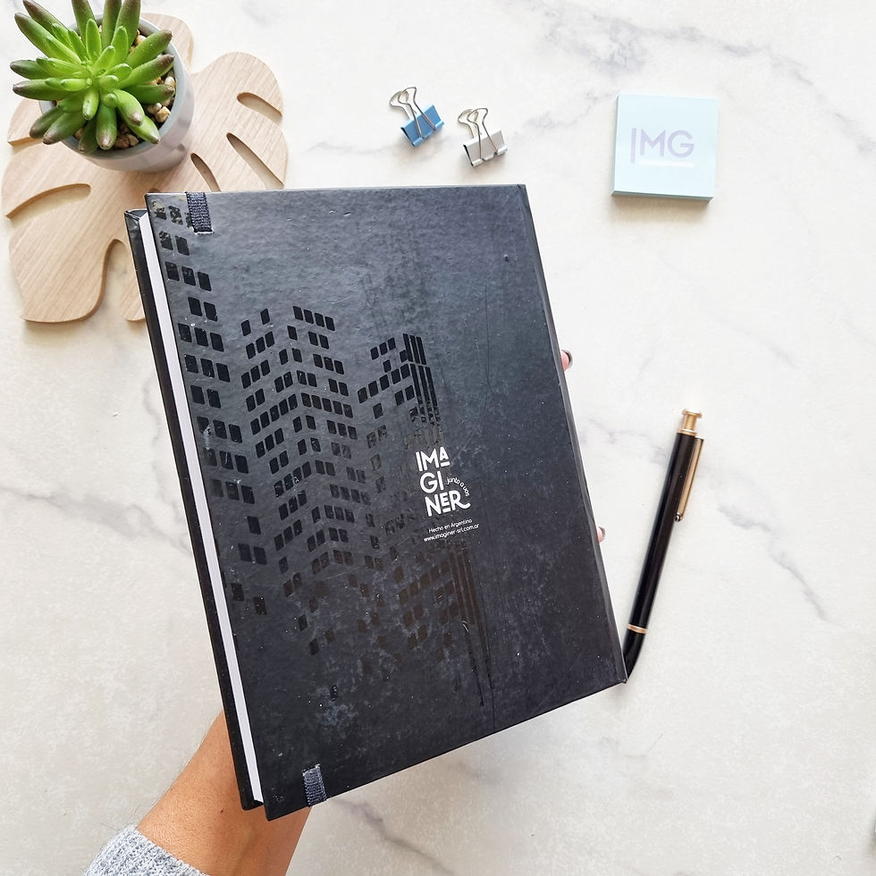 Miniatura: Agenda N8 (18x22.5cm)  CLASSIC MEN City