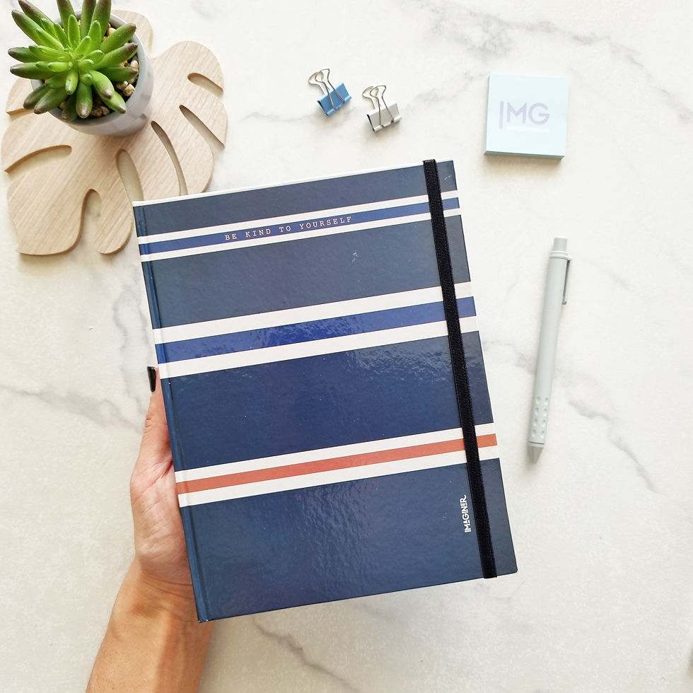Miniatura: Agenda N8 (18x22.5cm) URBAN MEN Blue
