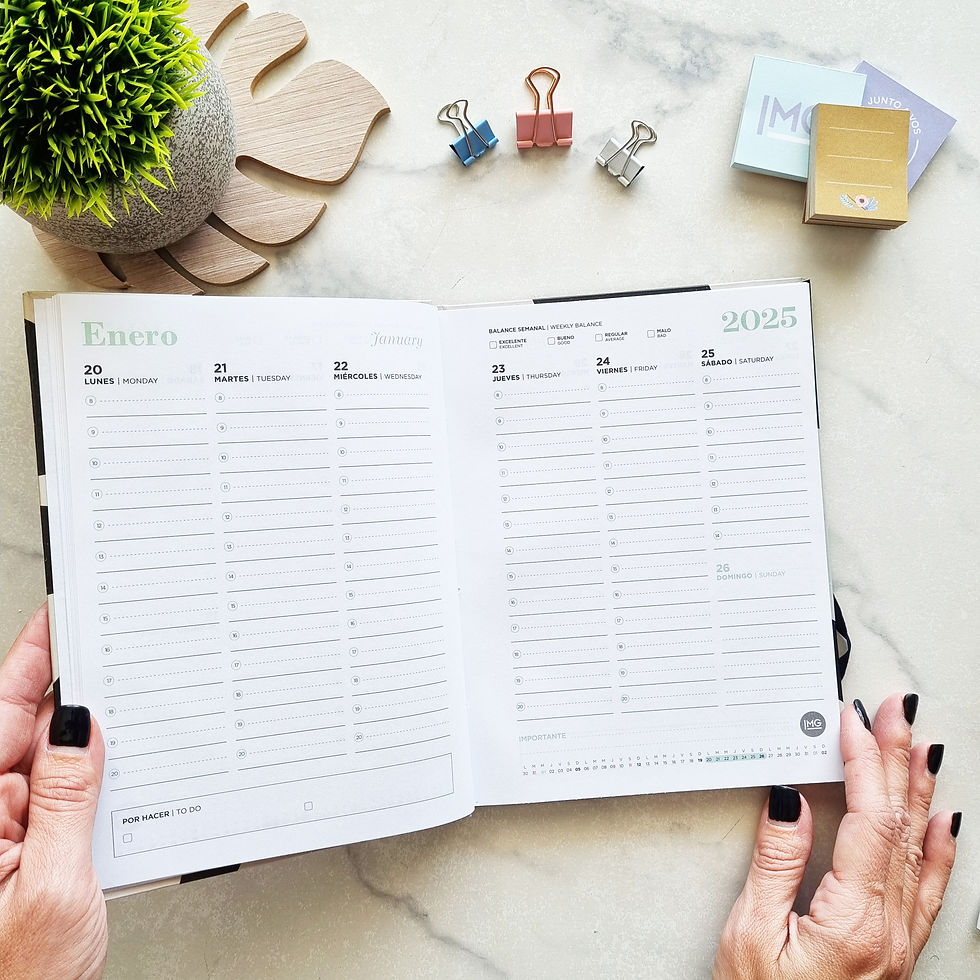Miniatura: Agenda N8 (18 x 22.5cm ) LOVELY C
