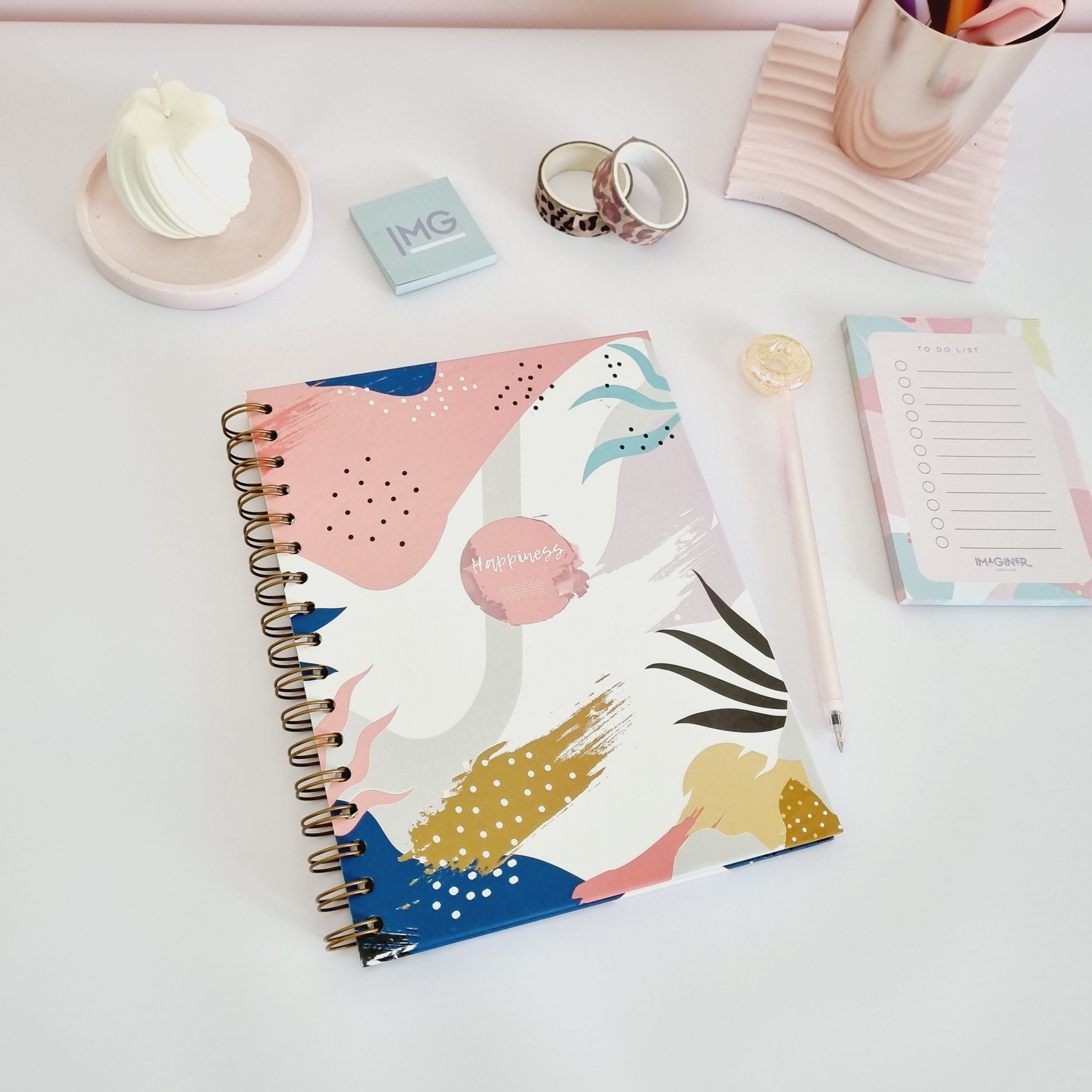 Cuaderno 1/2 Oficio Tapa dura Escandinavo