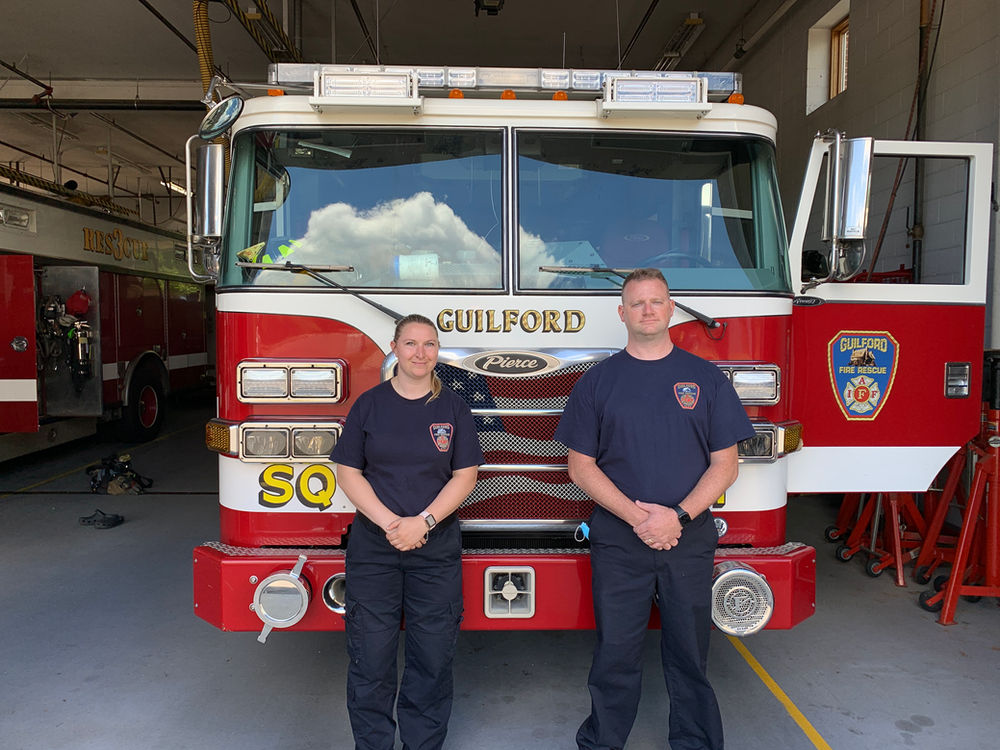 Guilford Fire Department Hires Two New Firefighters