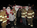Guilford Firefighters Deliver Gifts With Santa