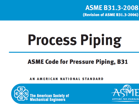 ASME B31.3 Introduction to Process Piping Design and Canadian Regulations