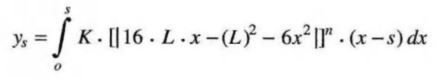 deflection at inflection point