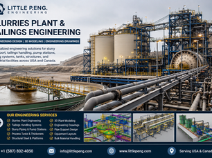 Little P.Eng. Engineering for Slurries Plant and Tailings Engineering Design Across USA and Canada