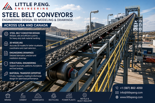 Little P.Eng. Engineering for Steel Belt Conveyors Design Across USA and Canada