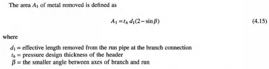 asme b31.3 welded branch design