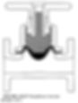 Straightway type diaphragm valve