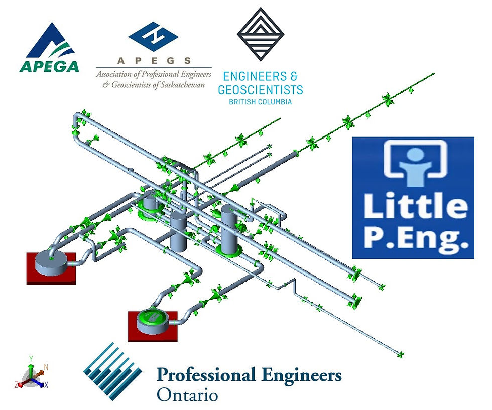 Pipe Stress Analysis across Canada and USA by Canadian Professional Piping Engineers