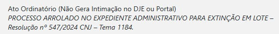 resolução 547 cnj 2024 