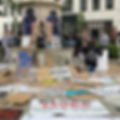 Black Lives Matter signs on the empty pedestal of the statue of Edward Colston in Bristol, which was toppled by protesters for honoring a slave trader (Image Source: Caitlin Hobbs, June 7th, 2020)