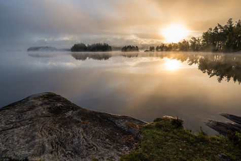 Morgonljus, Storsjön, Viskafors