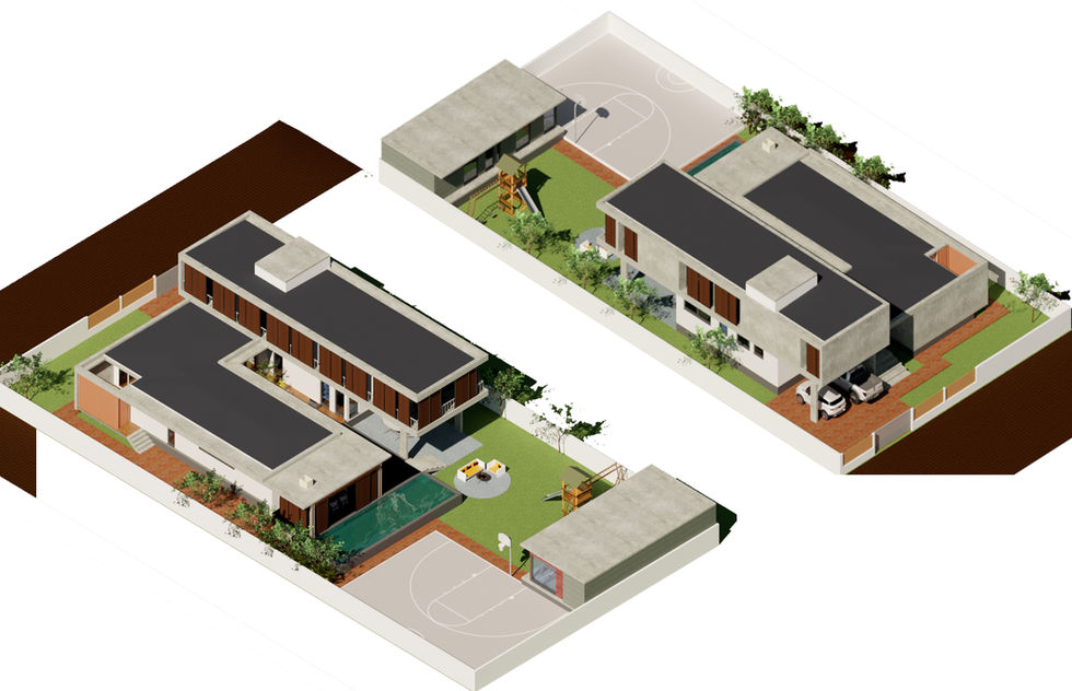 Post render top views