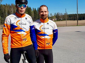 JäPy:llä mukava edustus tänään ajetussa CCH:n Kevätpolkaisussa