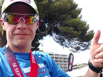 JäPyn Toni Pilsari päätti kauden IronMan 70.3 Nizzassa 16.9.2018!