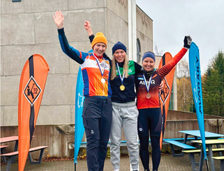 Riikka Rusanen ikäluokkansa toiseksi cyclocrossin SM-kisoissa viikonloppuna!