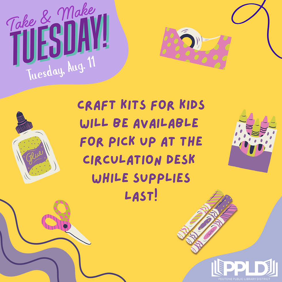 Take and Make Tuesday