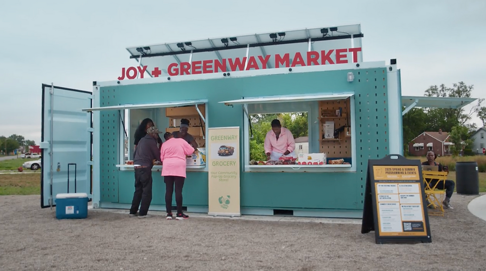 Joy and Greenway Market Celebration