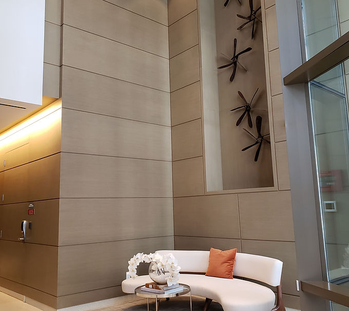 2 - 19 Park Place Lobby Wood Wall Paneling.jpg