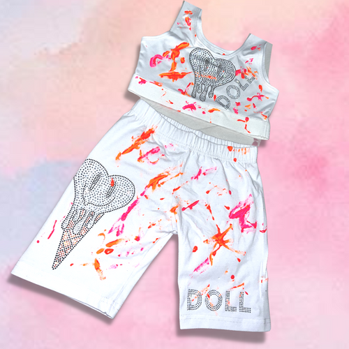 Sweet Like Kandy Set White Lily Doll Boutique