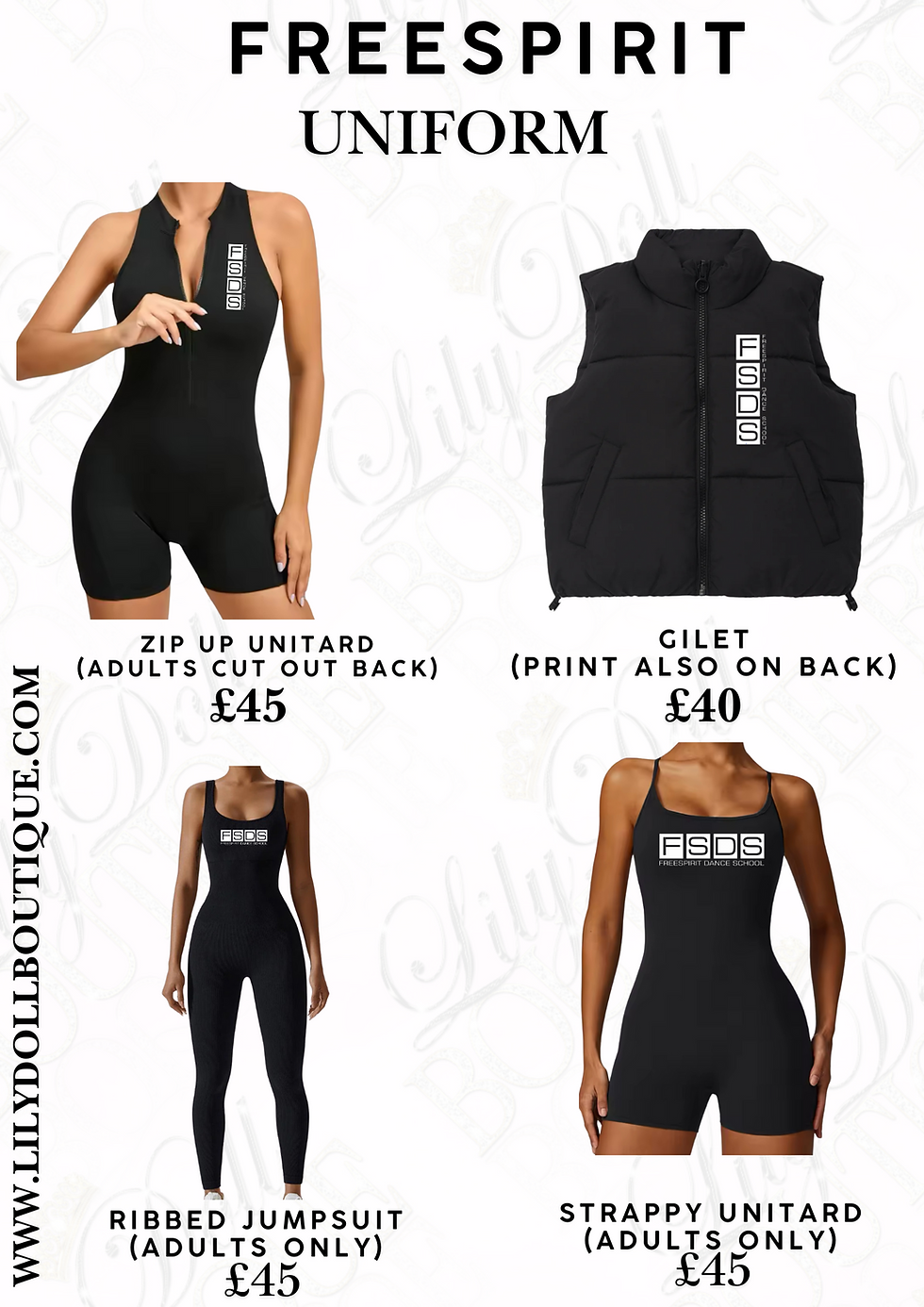 Thumbnail: Freespirit Dance School Uniform