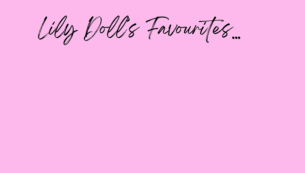 Lily Doll Boutique Doll Couture England